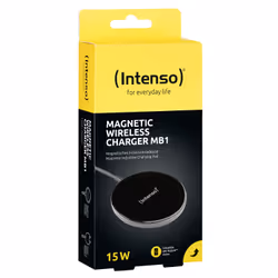 Intenso MB1 Smartphone Noir USB Recharge sans fil Charge rapide Intérieure