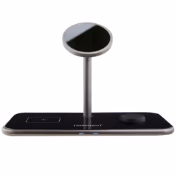 Intenso MB13 Écouteurs, Smartphone, Smartwatch Noir USB Recharge sans fil Charge rapide Intérieure