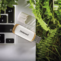 Intenso Green Line lecteur USB flash 64 Go USB Type-A 3.2 Gen 1 (3.1 Gen 1) Beige, Marron - Vue supplémentaire 4