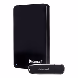 Intenso 6023890, 2 To, 2.5", 3.2 Gen 1 (3.1 Gen 1), 5400 tr/min, Noir