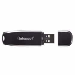 Intenso Speed Line, 512 Go, USB Type-A, 3.2 Gen 1 (3.1 Gen 1), 70 Mo/s, Casquette, Noir