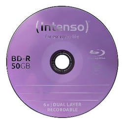 Intenso 5101124 disque vierge Blu-Ray BD-R 50 Go 25 pièce(s)