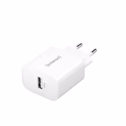 Intenso 1x USB-A Adapter weiß, Intérieure, Secteur, Blanc