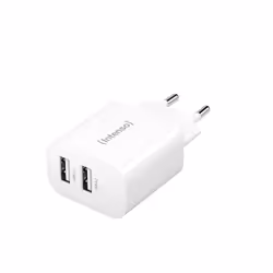 Intenso POWER ADAPTER 2XUSB-A/7802412, Intérieure, Secteur, 5 V, Blanc
