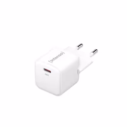 Intenso POWER ADAPTER USB-C GAN/7803022, Intérieure, Secteur, 20 V, Blanc