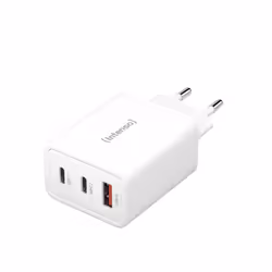 Intenso POWER ADAPTER 1XUSB-A/2XUSB-C/7806512, Intérieure, Secteur, 20 V, Blanc