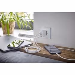 Intenso POWER ADAPTER 1XUSB-A/2XUSB-C/7806512 Universel Blanc Secteur Charge rapide Intérieure - Vue supplémentaire 4