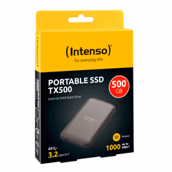 Intenso Lesen/Schreiben bis zu 1000 MB/s/500GB 500 Go Marron