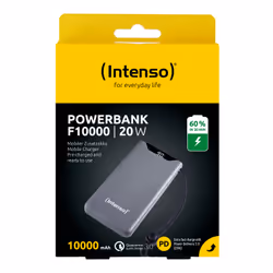 Intenso 7332034 banque d'alimentation électrique Lithium Polymère (LiPo) 10000 mAh Gris