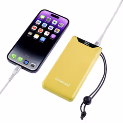 Intenso 7332039 banque d'alimentation électrique Lithium Polymère (LiPo) 10000 mAh Jaune - Vue supplémentaire 5