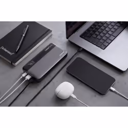 Intenso 7350060 banque d'alimentation électrique Lithium-Ion (Li-Ion) 25000 mAh Noir, Gris - Vue supplémentaire 5