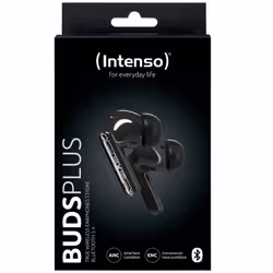 Intenso Buds Earphone Plus T310AE Black Écouteurs TWS Ecouteurs Appels/Musique/Sport/Au quotidien USB Type-C Bluetooth Noir - Vue supplémentaire 8