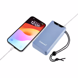 Intenso 7332055 banque d'alimentation électrique Lithium Polymère (LiPo) 20000 mAh Bleu - Vue supplémentaire 5