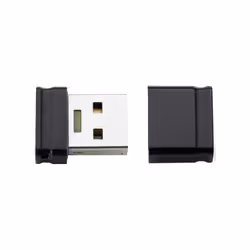 Intenso Micro Line, 128 Go, USB Type-A, 2.0, 16,5 Mo/s, Casquette, Noir