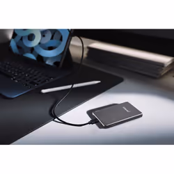Intenso Batterie Externe Magnétique MW5000 5000 mAh – Compatible MagSafe, Charge Sans Fil 15W, USB-C PD 20W, Fine & Compacte – Testée en Allemagne – Gris - Vue supplémentaire 2