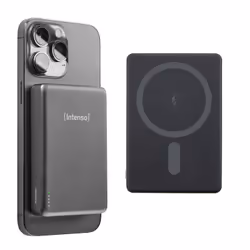 Intenso Batterie Externe Magnétique MW10000 10000 mAh – Compatible MagSafe, Charge Sans Fil 15W, USB-C PD 20W, Pour iPhone &  ...