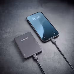 Intenso Batterie Externe Magnétique MW10000 10000 mAh – Compatible MagSafe, Charge Sans Fil 15W, USB-C PD 20W, Pour iPhone & Android – Testée en Allemagne – Gris - Vue supplémentaire 4