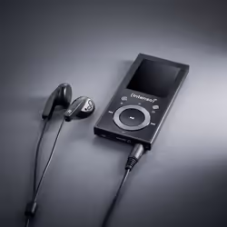 Intenso Lecteur MP3 Vidéo Scooter BT 64 Go – Bluetooth 5.0, écran LCD 1,8", USB-C, lecteur de carte microSD, autonomie de 18 h, lecteur de musique et de vidéo, noir - Vue supplémentaire 6