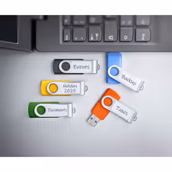 Intenso 5 x Clé USB Office Line, 16 Go, USB-A, 3.2 Gen 1x1, couleurs assorties - Vue supplémentaire 5
