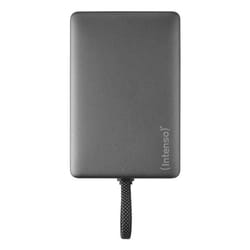 Intenso Powerbank MC10000 avec câble USB-C intégré et dos magnétique, 10 000 mAh, 20 watts