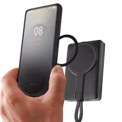 Intenso Powerbank MC10000 avec câble USB-C intégré et dos magnétique, 10 000 mAh, 20 watts - Vue supplémentaire 5