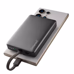 Intenso Powerbank MC10000 avec câble USB-C intégré et dos magnétique, 10 000 mAh, 20 watts - Vue supplémentaire 6
