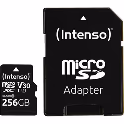 Intenso 3433492 mémoire flash 256 Go MicroSDXC UHS-I Classe 10 - Vue supplémentaire 2
