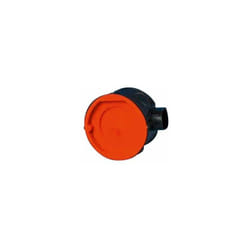 Couvercle de signalisation pour boîte d'encastrement diamètre 60 mm, rouge - F-tronic