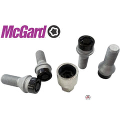 Mcgard - 4 vis - 14x125 - L28.2 - H17 - Conique - Antivol de roues - Noir - 27226SUB