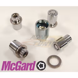 4 Ecrous Antivol - 12x150 L35 Plats - Cle 21 - Chrome - 21156SU Ecrous antivols de qualité supérieure avec tête chromée, pour ...