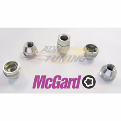 Les fameux antivols McGard vous permettent de protéger vos jantes des vols. Lot de 4 écrous antivols 12 x 1.25 Longueur : 19. ...