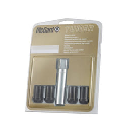McGard SU Dispositif antivol de roues et de pneus Tuner à assise conique SW21 Filetage M12 x 15 (Noir) - 25357