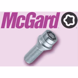 Les fameux antivols McGard arrivent sur ADNAuto ! Lot de 4 vis antivols 14 x 1.5 Longueur : 32mm Conique : 60- Clef 19 inclus ...