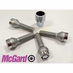 Les fameux antivols MacGard arrivent sur ADNAuto ! Lot de 4 vis antivols 12 x 1.5 Longueur : 42.1mm Conique : 60- Clef 17 inc ...