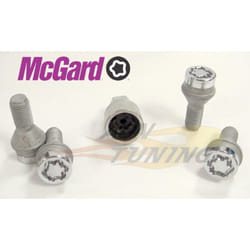 Mcgard - 4 vis 12x125 L24.1 H17 Conique Chrome Antivol de Roues - 27216SU