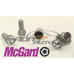 Mcgard - 4 vis - 14x150 - L28.5 - H17 - Conique - Chrome - Antivol de Roues - 27222SU