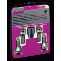 Mcgard - 4 vis - 12x125 - L28 - H19 - Conique - Chrome - Antivol de Roues - 27562SU