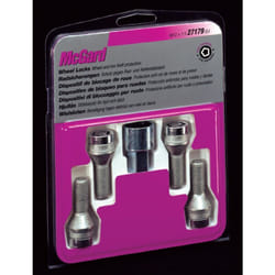 Mcgard - Lot de 4 vis - 12x150 - L20.6 - H17 - R12 - Chrome - Antivol de Roues - 28176SU