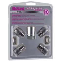 4 Ecrous Antivol SL M12X1.5 PLAT LONG. 1535MM D21MM - 21156SL