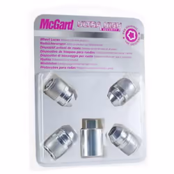 4 Ecrous Antivol SL M12X1.25 60 degres LONG. 32.5MM D19MM - 24152SL