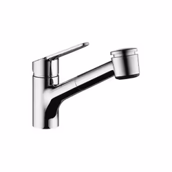 Matériau : laiton Surface : chromée Commande : mitigeur monocommande Bec orientable:: 95° Hauteur : 194 mm Hauteur d´écouleme ...