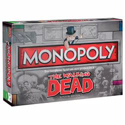 Winning Moves MONOPOLY - The Walking Dead, Jeu de société, Simulation économique, 8 an(s), Jeu familial