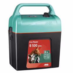 Batterie de clôture électrique - Eco Power B500 - 9 Volt avec pile de 175 heures