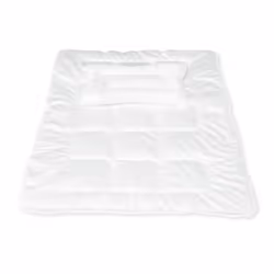 Pinolino Kinderträume 530054, Blanc, Monochromatique, Coton, Polyester, Unique, 100 x 135 cm