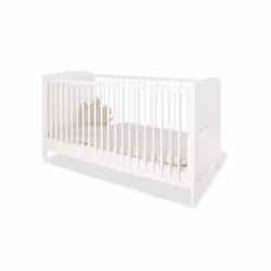 Pinolino Kinderträume Viktoria, Lit bébé, 35 kg, Garçon/Fille, Pin, Blanc