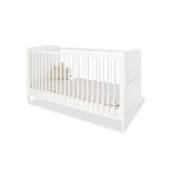 Pinolino Kinderträume Viktoria Lit bébé Pin Blanc