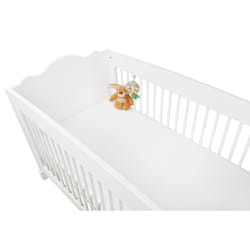 Pinolino Kinderträume 540002-0 Taie d'oreiller Coton Blanc Feuilles de vérification équipés