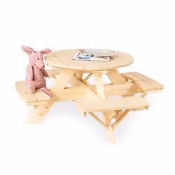 Pinolino Kinderträume Nicki für 4 rund, 3 an(s), 4 personne(s), Bois, Bois