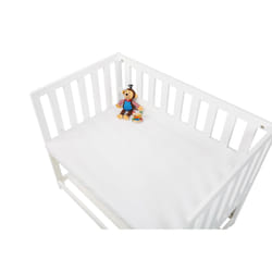 Pinolino Kinderträume 540004-0D Taie d'oreiller Coton Blanc Feuilles de vérification équipés