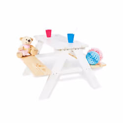 Pinolino Kinderträume 201611, Extérieure, Blanc, Bois, 4 personne(s), unisexe, 2 an(s)